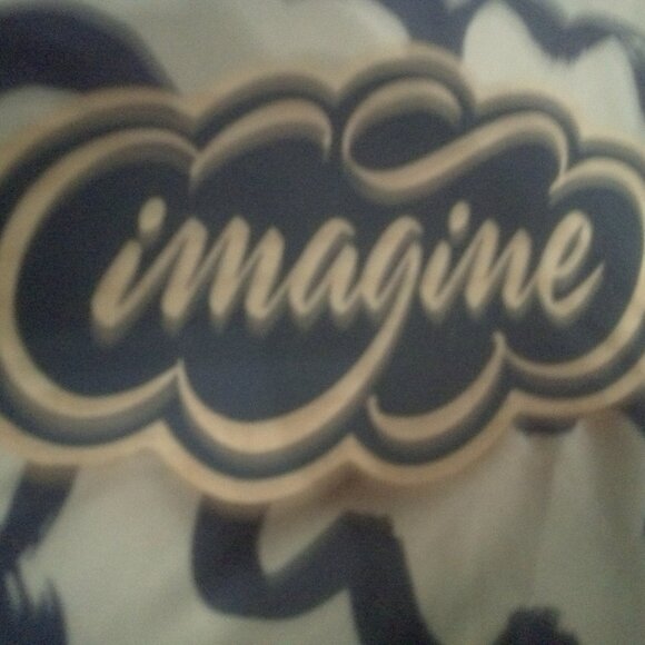 Wood House Decor "imagine" - Picture 1 of 1